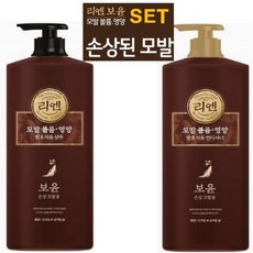 리엔 보윤 전문 손상모 샴푸 1000ml + 컨디셔너 1000ml 효윤고 발효인삼/석류 함유 모발볼륨 두피케어 윤택, 4세트, 4세트