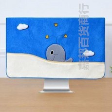 광일 모니터 키보드 본체 마우스패드 덮개 커버, 22인치개, 커피모양3개