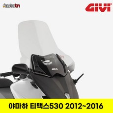 ab GIVI 야마하 티맥스530 12년식~16년식까지 롱 윈드스크린 D2013ST 기비 지비, 1개, 야마하 티맥스530 2012-2016