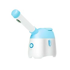 미용실 얼굴스팀기 미스트기 페이스 온열 스티머 업소용 화이트, 상세페이지 참고, 럭셔리 그린 듀얼 스프레이