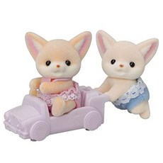 EPOCH 실바니아 가족 인형 Fennec Futago-13, 상품명참조, 1cm