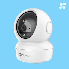 이지비즈 C6N 360도 스마트 홈캠 CCTV 아기 신생아 펫캠 강아지 반려동물 고양이 베이비캠 가정용 감시 카메라, CS-C6N-A0-1C2WFR