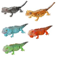 생물대도감 레쁘띠 이구아나와 크레스티드 게코 캡슐토이 가챠