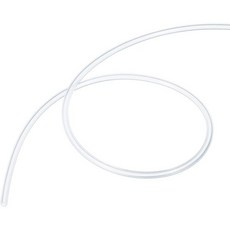 요키브 실리콘 튜브 펌프에 적합한 물 전달맑음 2.4x5.6mm IDxOD 2m, 2x4mm, Clear, 1개
