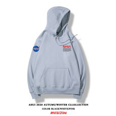 루즈핏 맨투맨 남자 NASA 우주 비 연명 계열 겨울 가을 타입 기모 융 외투 드랜드 커플룩