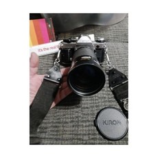 캐논 AE1 프로그램 35mm 필름 수동카메라 KIRON 28220mm 렌즈, 1개