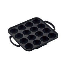 이케나가 철공 철과 사는 전조 전과 다코야키 16구멍 IH대응 기프트 랩핑 사양, 1개