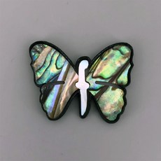 나비 기타 전복 인레이 2.8mm 두께 기타 페그헤드 로고 포데라 베이스 기타