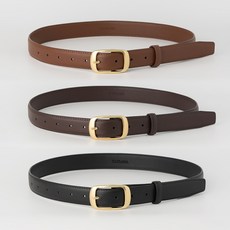 타티아나 BT8034 모던 스퀘어 버클 벨트 28mm