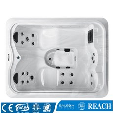 2인용 라운지 발코니 야외 스파 욕조 온수 M-3392, 한개옵션0