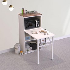 텐스페이스(10SPACE) 텐스페이스 루체 600 접이식식탁 테이블 중형 RA12R, 화이트