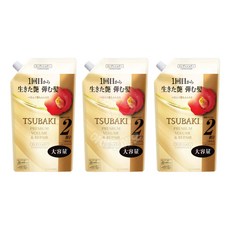 츠바키 프리미엄 볼륨 앤 리페어 컨디셔너 600ml X 3개 리뉴얼 리필