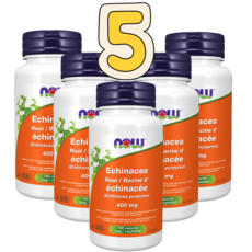 나우푸드 에키네시아 추출물 드린국화 면역력에 좋은 영양제 천연항생제, 5개, 100정