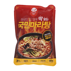 미스타셰프 국민마라탕, 1개, 550g