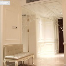 차앙뜨 비즈발 문발 화장실 장식 걸이 현관 통로 호형 아치스틱 거실 침실 차단 풍수, 전부 투과함 명