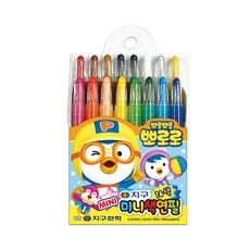 뽀로로미니색연필16색
