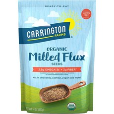 Carrington Farms 캐링턴팜스 가공된 아마씨 397g, 1개