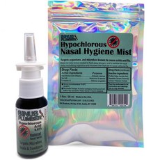 Sinus Plumber 차아산양유산으로 세균 제거하는 배관공 항균 비강 스프레이, 1개, 30ml