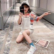 노란색멜빵