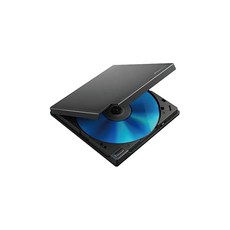 Pioneer 파이어니어 Blu-ray Drive Win & Mac 지원 BDXL 지원 USB 3.2 클램셸형 포-타블 BD 드라이브 Windows 11 지원 미스티블랙