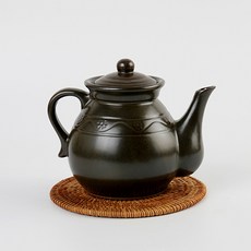 비채 옹기 주전자 간장병 식초병, 1개, 1L