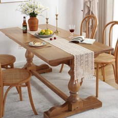 손뜨개레이스식탁보