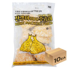 1박스) 지엔씨 냉동 전갱이튀김 아지후라이700g x 10개입, 10개, 단품