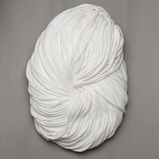패션메이드 마크라메 인테리어 DIY macrame 드림캐쳐 파이핑 우동끈 도토리 나무구슬 순면끈 면끈 우드봉 월행잉, 우동끈B-53(백아이보리)