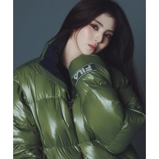 FILA [한소희 착용] [밀라노다운] 구스다운 숏패딩자켓(FS2DJF4111XGKH)