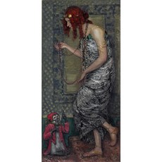 The Princess and the Monkey, 그림만(매트지), 21x43.14