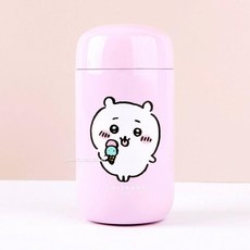 먼작귀 치이카와 페블 텀블러 200ml, 핑크, 1개