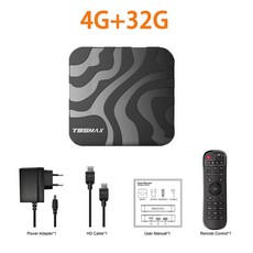 셋톱박스 6K TVBOX Max 2 4G 미디어 12 8GB 플레이어 안드로이드 5 8G 밴드 T95 BT4 0 1080P 와이파이 TV 128GB 스마트 BOX 듀얼, 영국 플러그, 1개