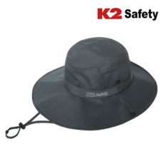 K2 Safety 메쉬 햇모자 IUS20931 경량 통풍 햇빛차단 여름모자, 다크그레이
