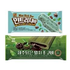 민트리치바 x20 + 제주담은 말차초코바 x20