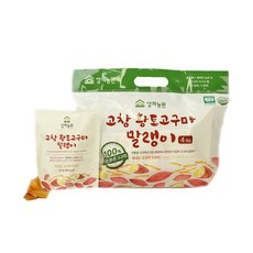 상하농원 고창 황토고구마 말랭이, 60g, 16개