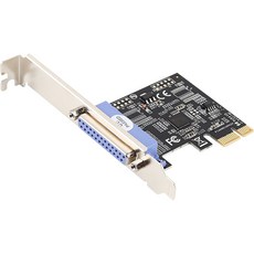 NETmate PCI-Express 1포트 패러럴 카드/I-570/슬림PC겸용/IEEE 1284 패러럴 1포트(DB25F)/ECP/EPP/SPP 모드 지원, 1개