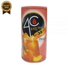 4C 복숭아 아이스티 믹스 2.34kg - 대용량 [원산지:미국], 1개, 1개입