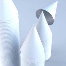ds 꼬깔컵 2000개, 1개