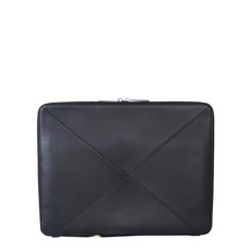 보테가베네타 남성 클러치 가방 Black Leather 578353VBIU01000