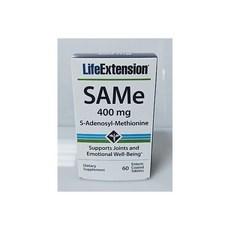 라이프익스텐션 SAMe by Life Extension 60정 400mg 1팩 188546, 1개