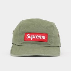 슈프림 24FW 패치로고 밀리터리 공용 캠프캡 FW24H23 OLIVE