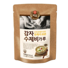 백설 감자 수제비 가루, 500g, 9개