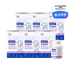 일동후디스 반려동물 후디스펫 장케어 유산균 산양유 60g, 뼈/관절강화, 6개, 닭고기 + 치즈 + 북어 혼합맛