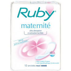 RUBY 루비 임산부 맥시 타월 12St, 1개