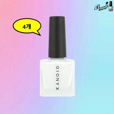지오닉스 프로페셔널 네일래커 시험용, 화이트, 17ml, 4개