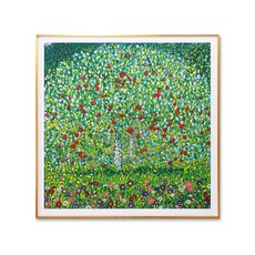 골드디자인 입체 그림액자 클림트의 명화 사과나무 인테리어그림