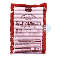 푸드올마켓_ 도나우핫도그 소시지 1.5kg /냉동, 1개