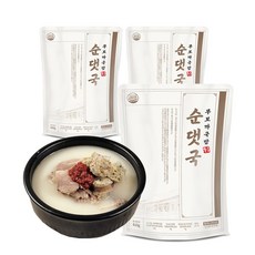 무보까국밥 순댓국 (냉동) 610g, 3개