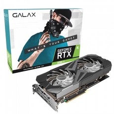 갤럭시 GALAX RTX 3060 Ti EX BLACK OC D6 8GB LHR