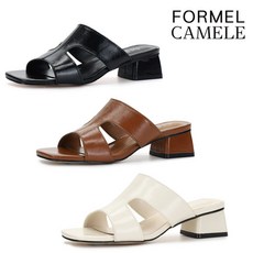 포멜카멜레 FORMEL CAMELE T 슬라이드 슬리퍼 샌들 3종택1 FJS1F1SS014 3cm 261205
